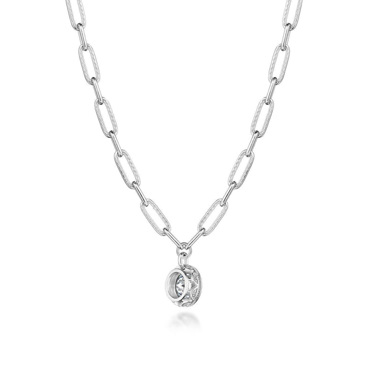 Petite Diamond Link Necklace