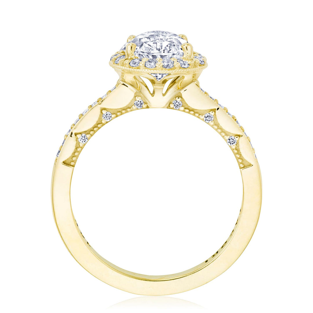 Pear Bloom Engagement Ring
