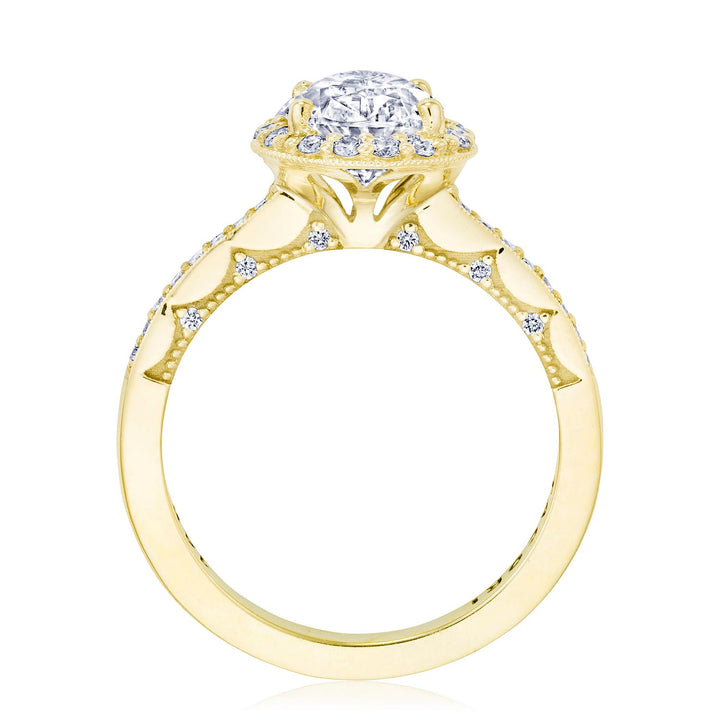 Pear Bloom Engagement Ring