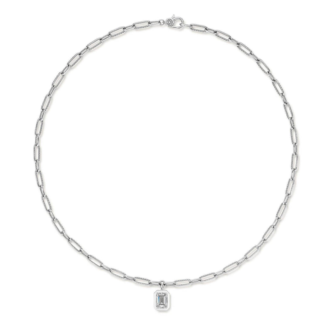 Petite Diamond Link Necklace