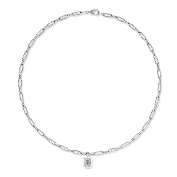 Petite Diamond Link Necklace