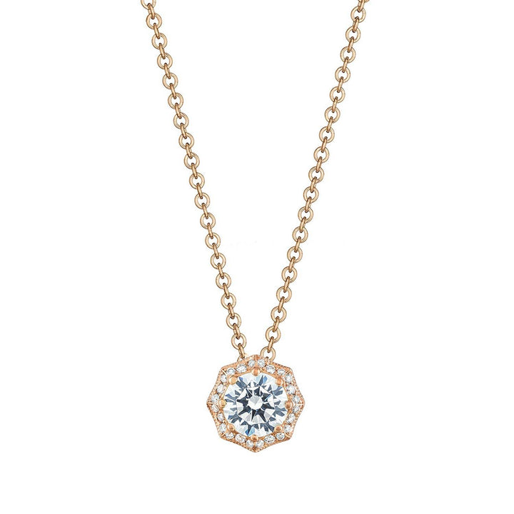 Art Deco Bloom Diamond Necklace