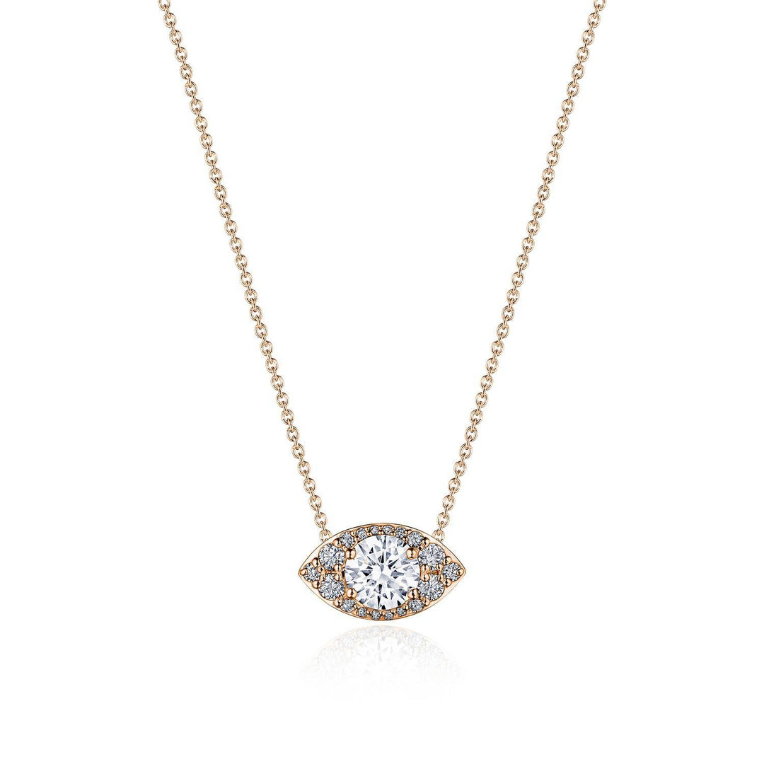 17"" Marquise Bloom Diamond Necklace