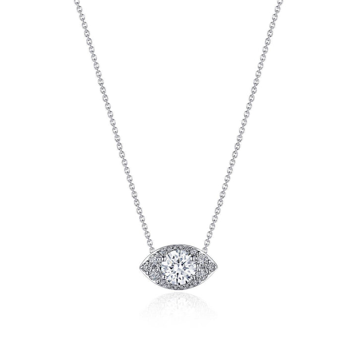 17"" Marquise Bloom Diamond Necklace