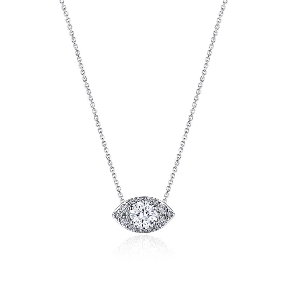 17"" Marquise Bloom Diamond Necklace