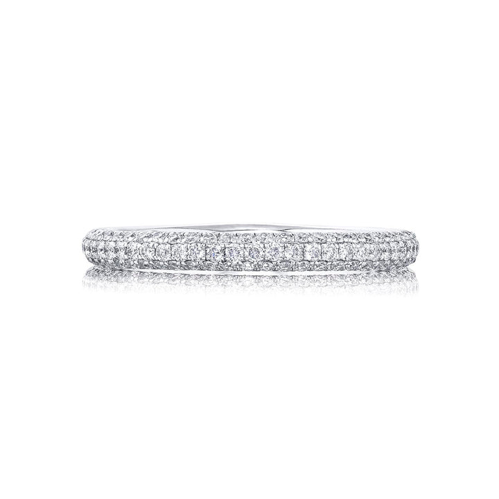 Elegance Elevated: Classic Single-Row Diamond Band