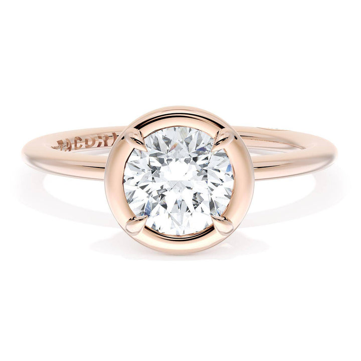 Round Solitaire Engagement Ring