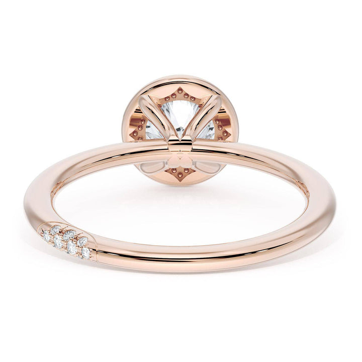 Round Solitaire Engagement Ring