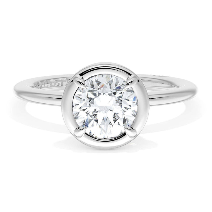 Round Solitaire Engagement Ring