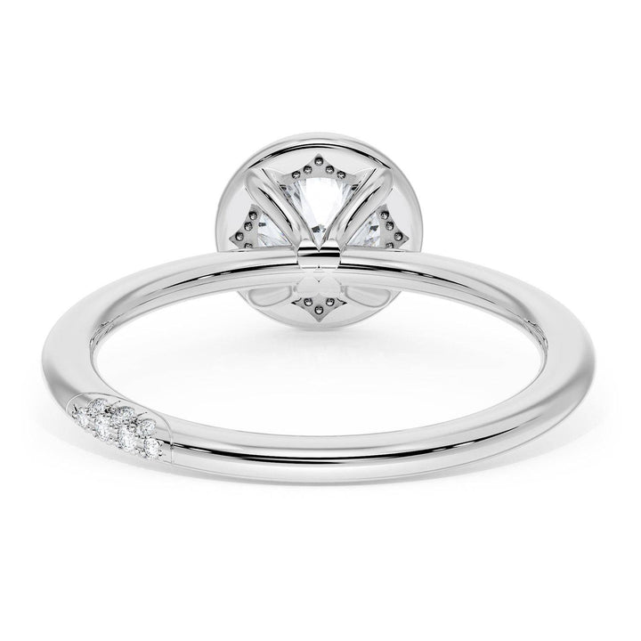 Round Solitaire Engagement Ring