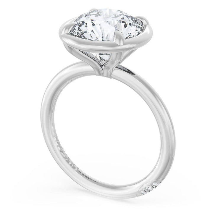 Round Solitaire Engagement Ring