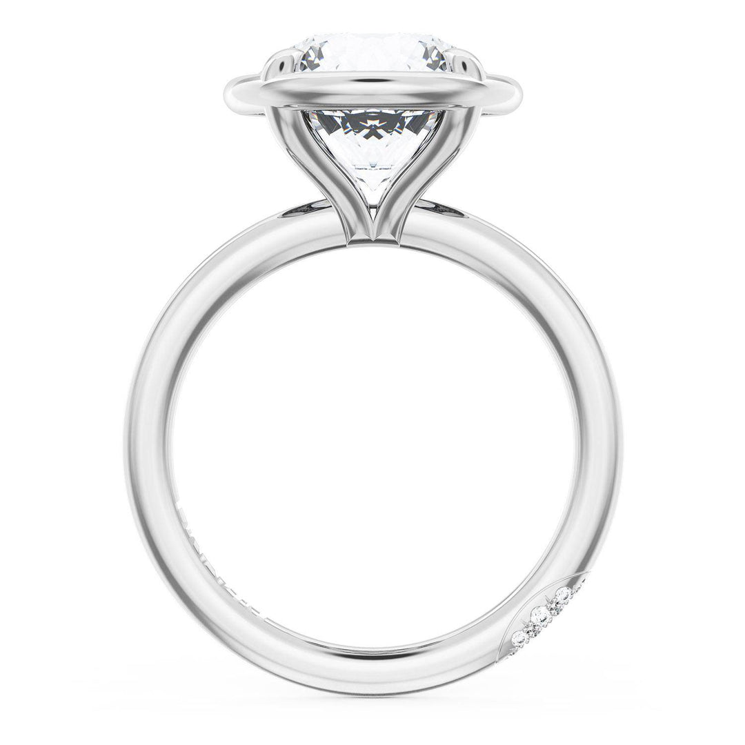 Round Solitaire Engagement Ring
