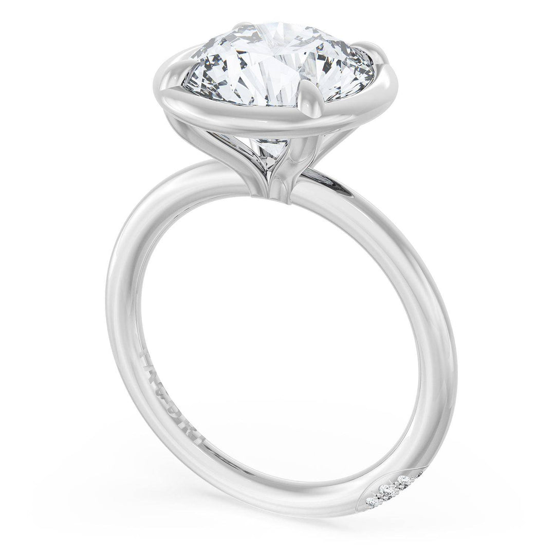 Round Solitaire Engagement Ring
