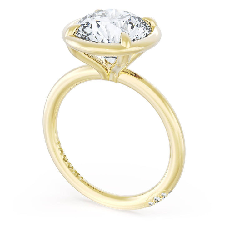 Round Solitaire Engagement Ring