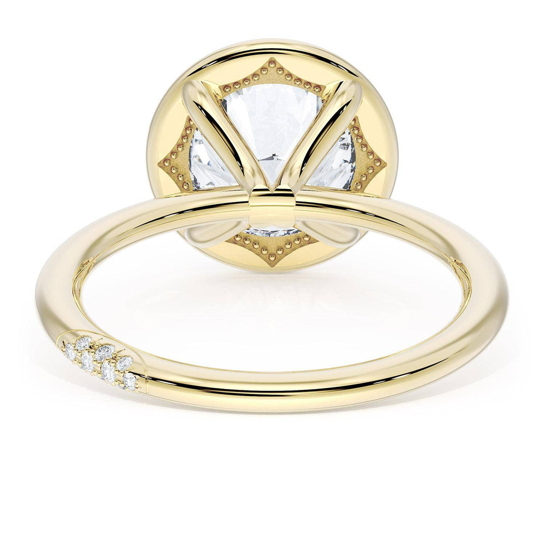 Round Solitaire Engagement Ring