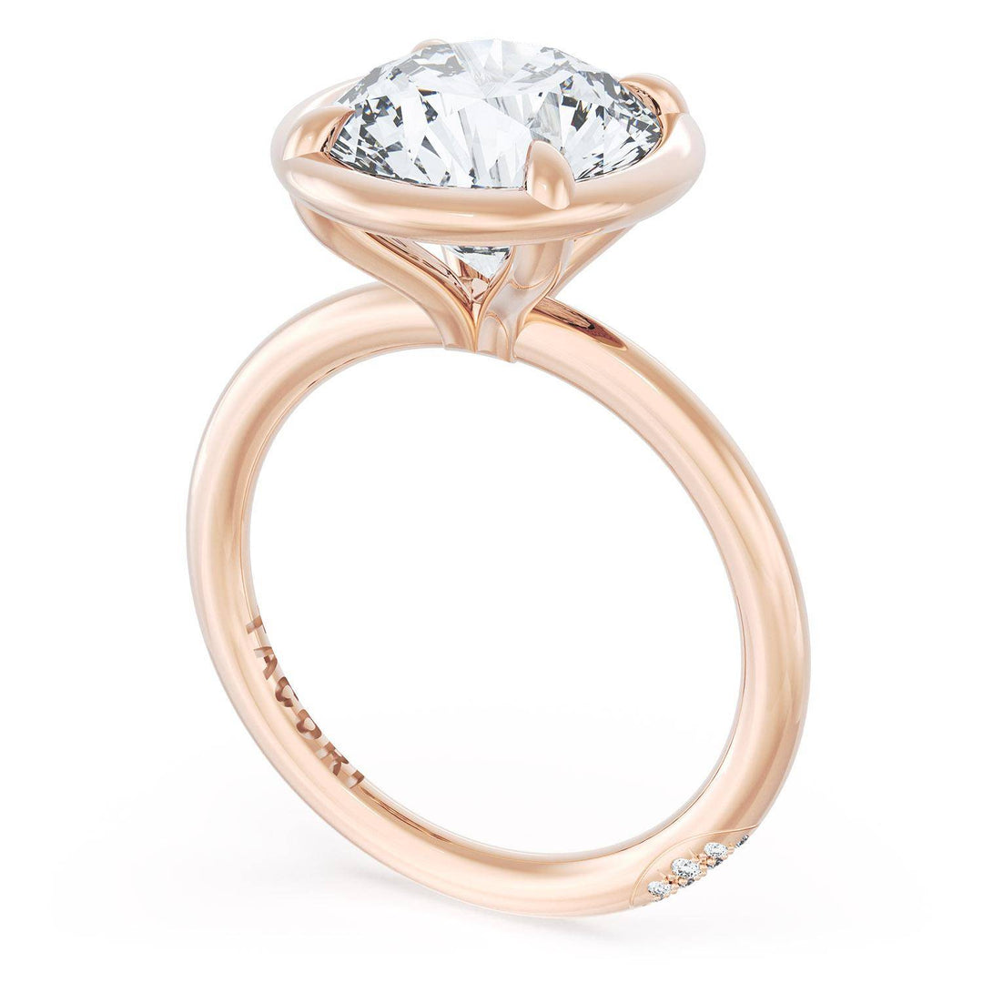 Round Solitaire Engagement Ring