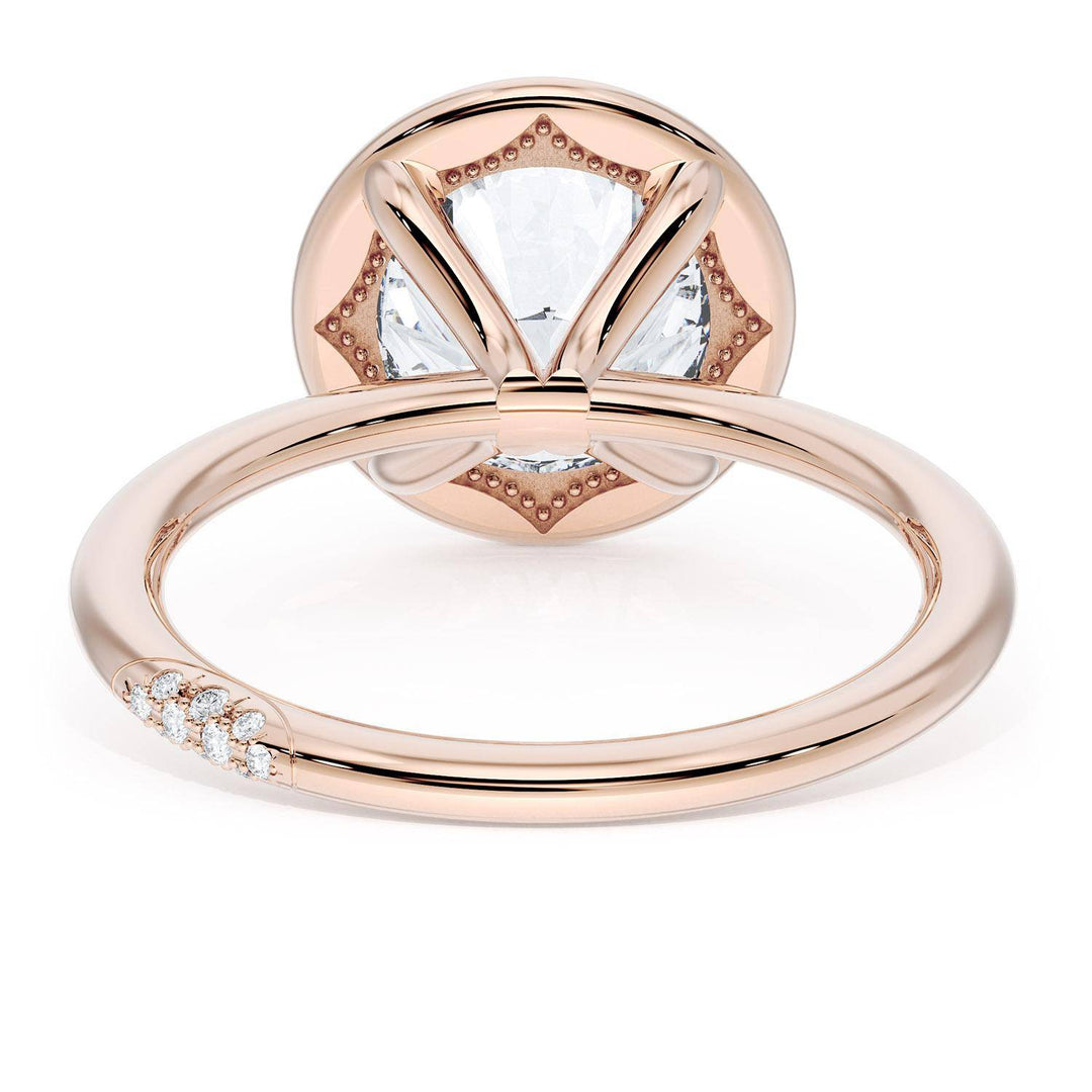 Round Solitaire Engagement Ring