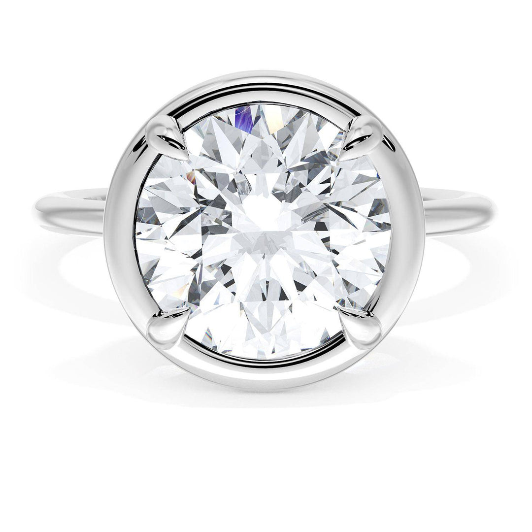 Round Solitaire Engagement Ring