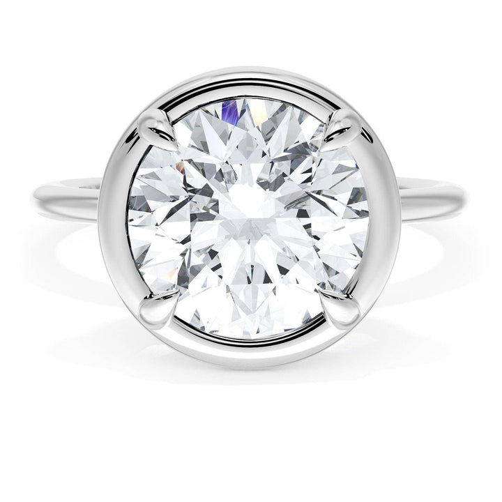 Round Solitaire Engagement Ring