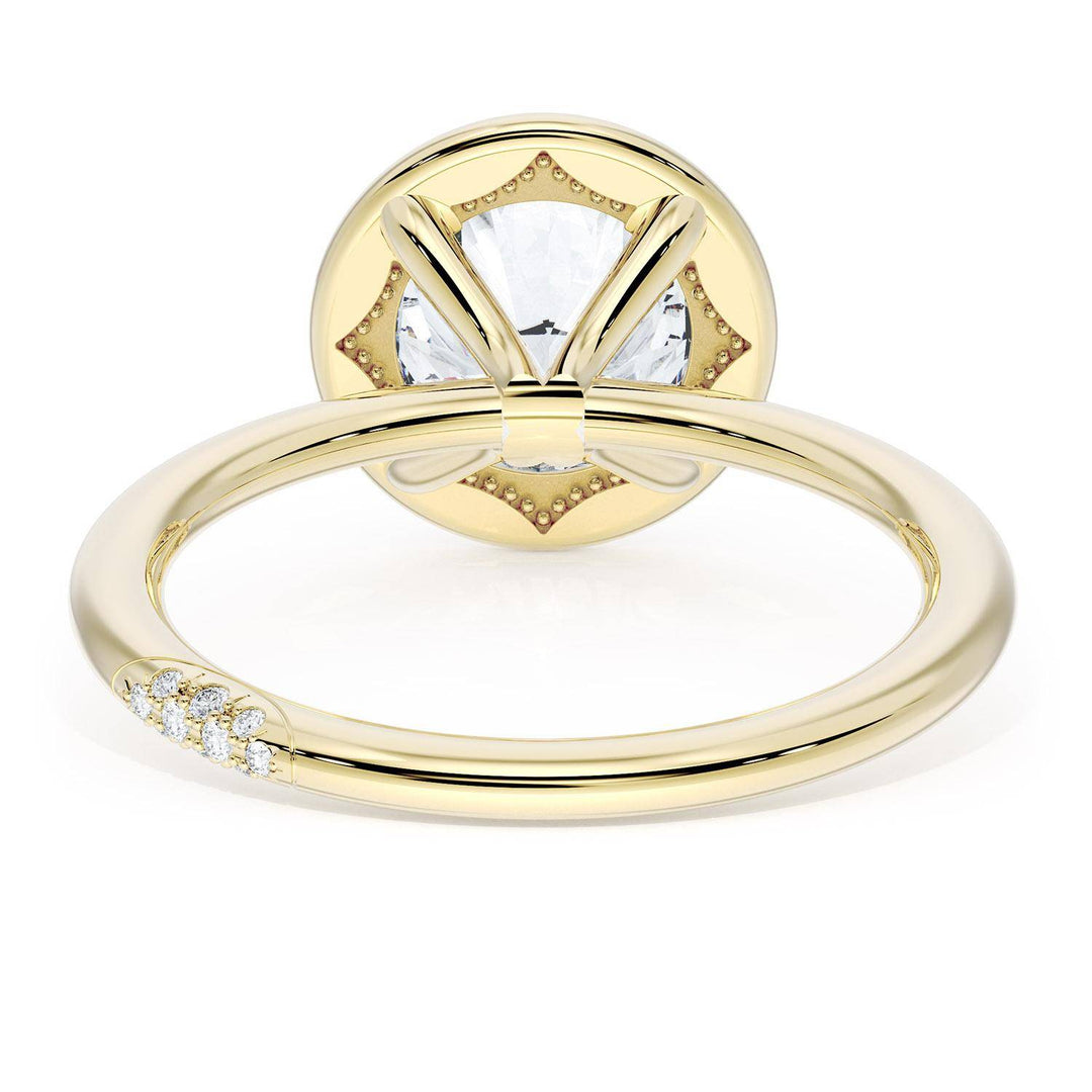 Round Solitaire Engagement Ring