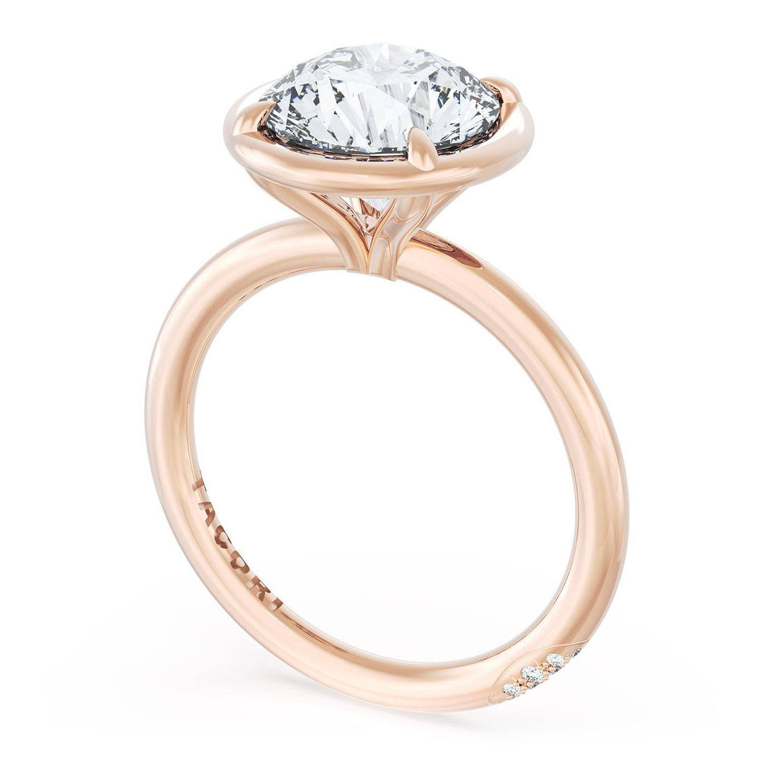 Round Solitaire Engagement Ring
