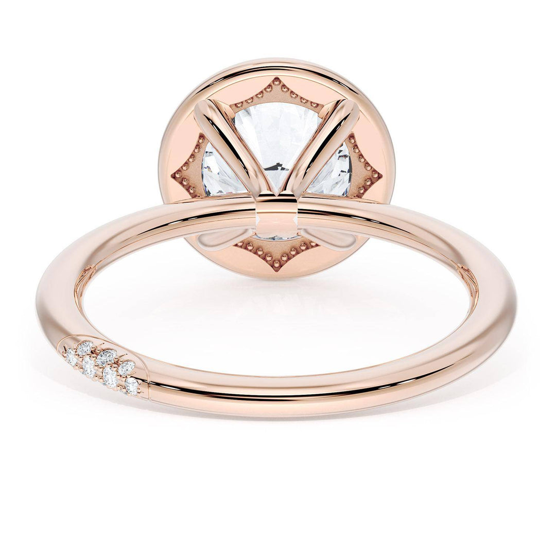 Round Solitaire Engagement Ring