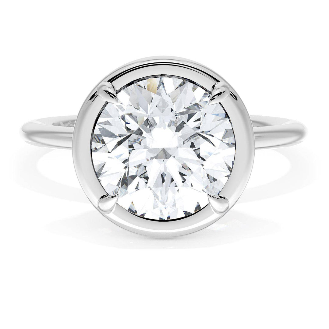 Round Solitaire Engagement Ring