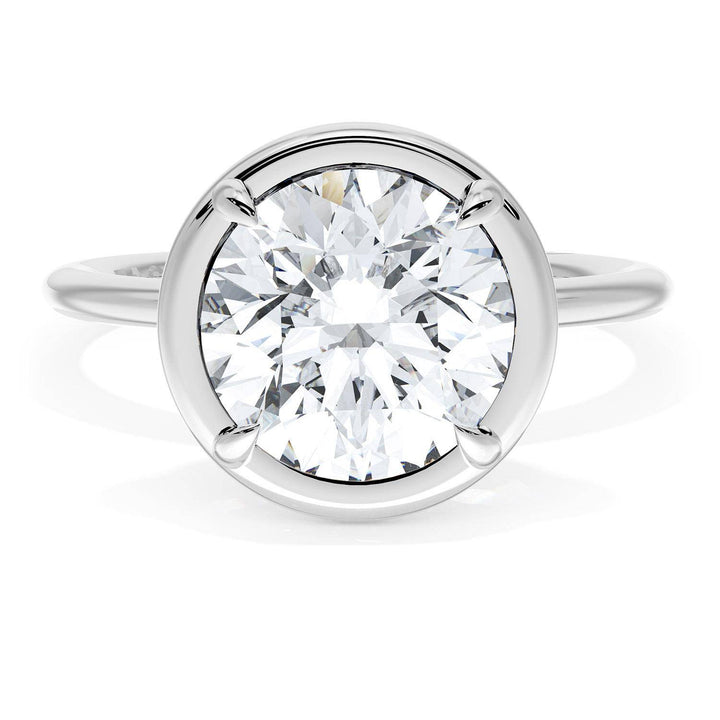 Round Solitaire Engagement Ring