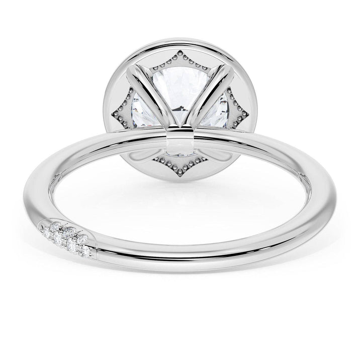 Round Solitaire Engagement Ring