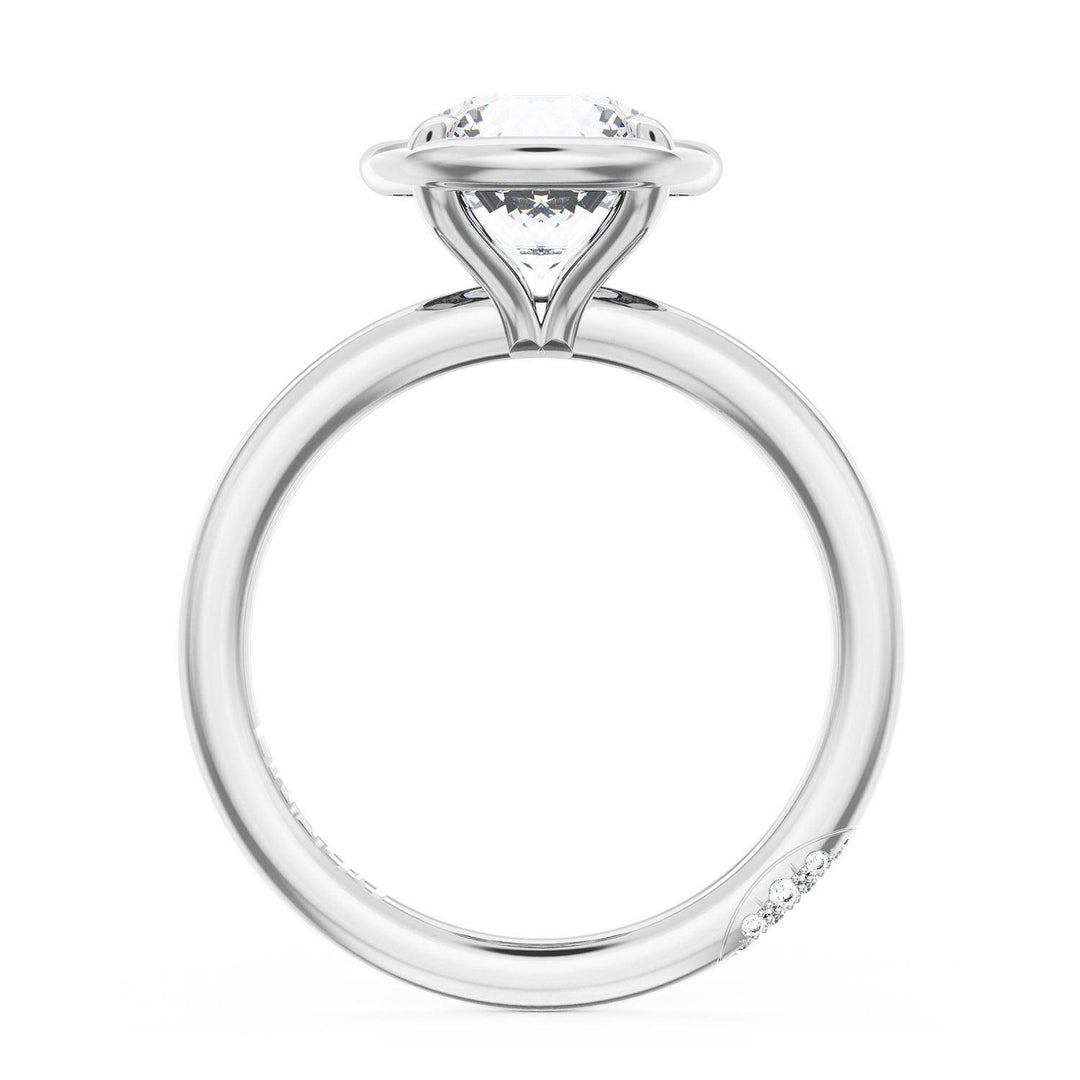 Round Solitaire Engagement Ring