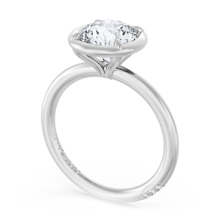 Round Solitaire Engagement Ring
