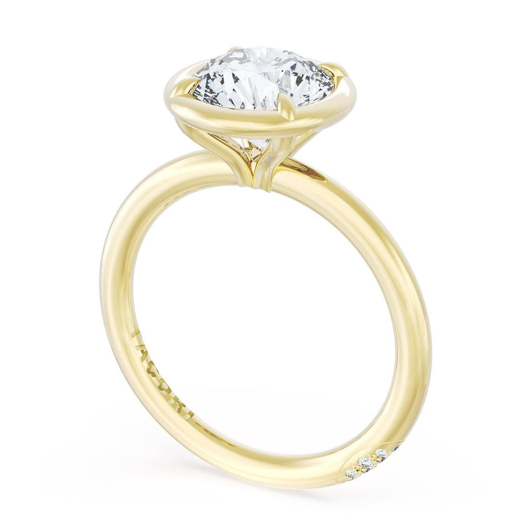 Round Solitaire Engagement Ring