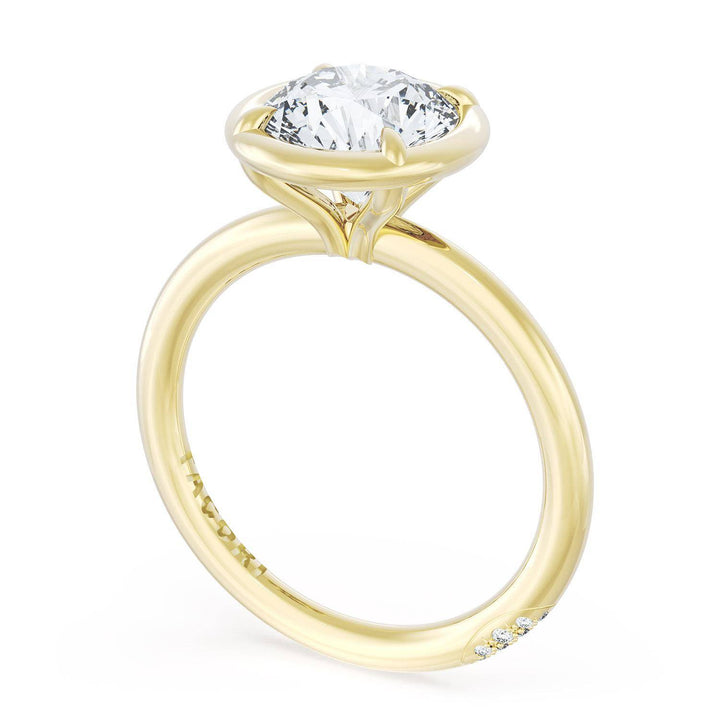 Round Solitaire Engagement Ring