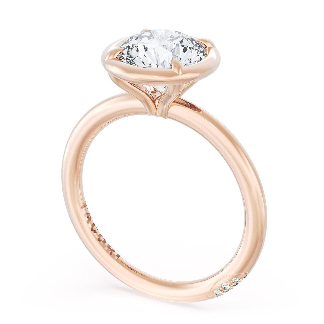 Round Solitaire Engagement Ring