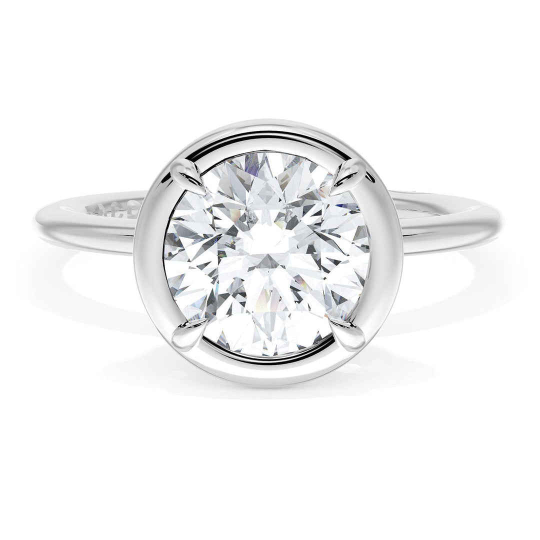 Round Solitaire Engagement Ring