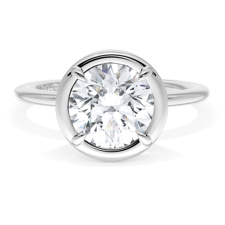 Round Solitaire Engagement Ring