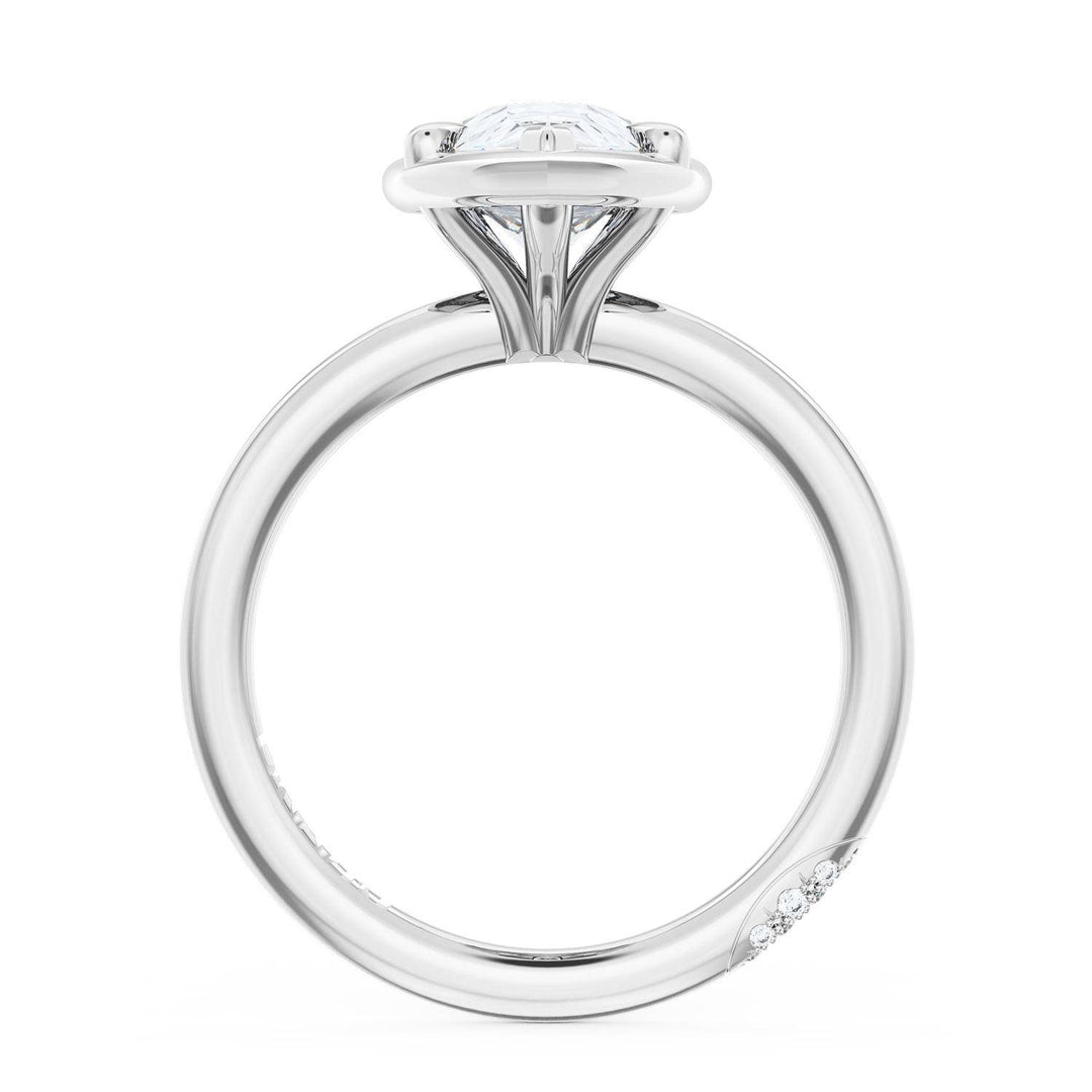 Pear Solitaire Engagement Ring