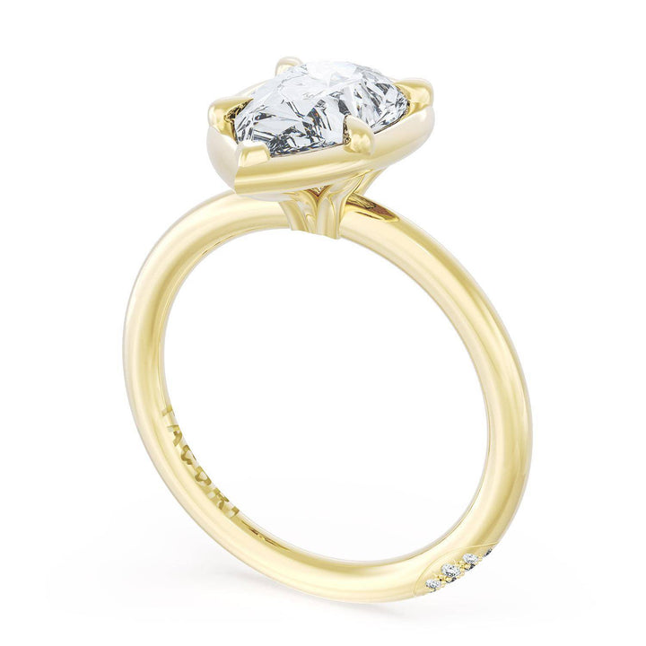 Pear Solitaire Engagement Ring