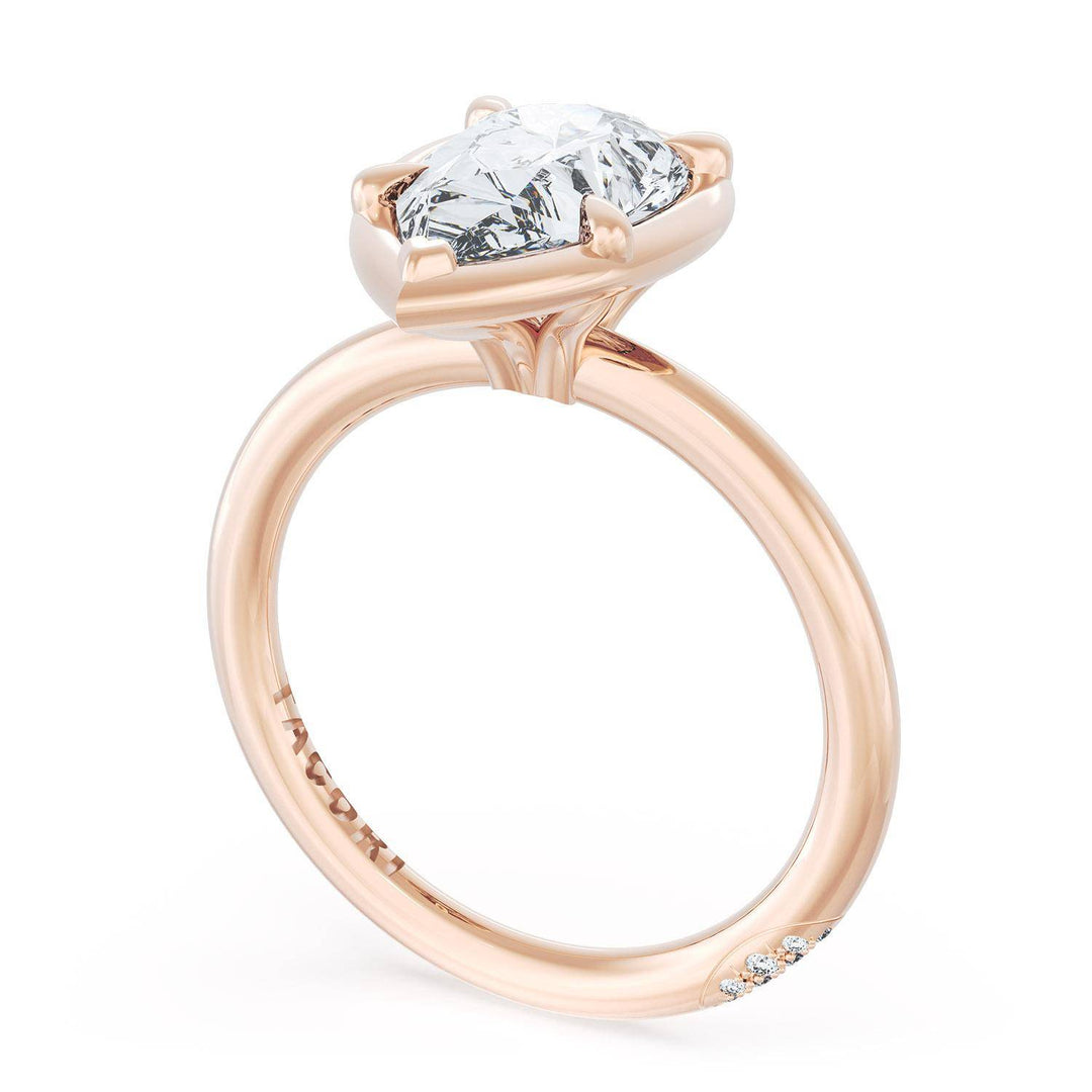Pear Solitaire Engagement Ring