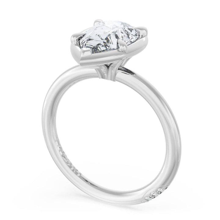 Pear Solitaire Engagement Ring