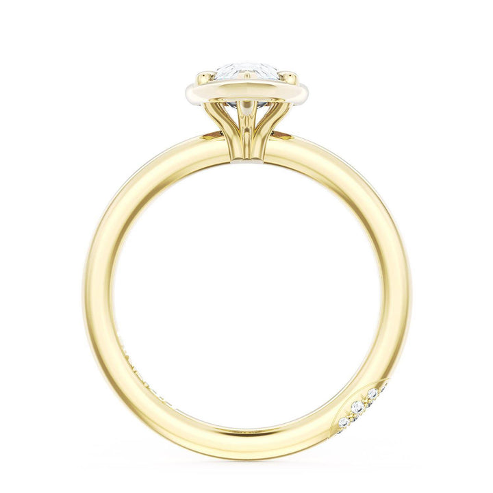 Pear Solitaire Engagement Ring