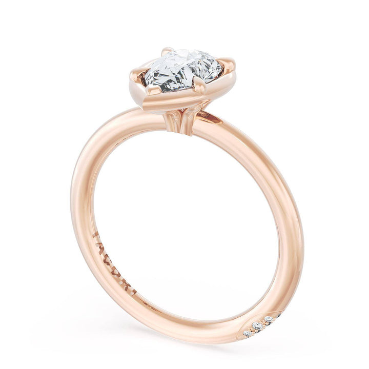 Pear Solitaire Engagement Ring