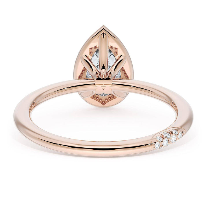 Pear Solitaire Engagement Ring
