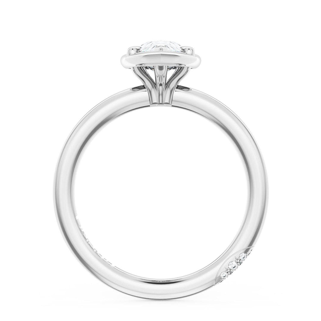 Pear Solitaire Engagement Ring