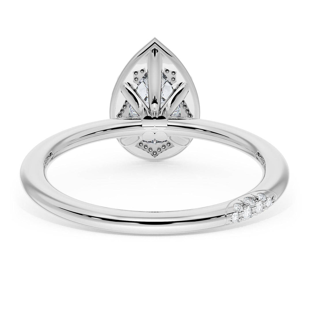 Pear Solitaire Engagement Ring