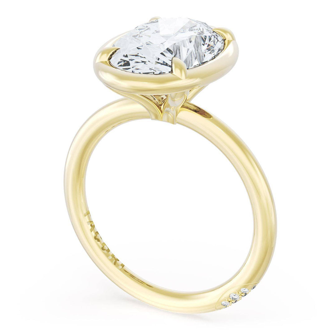 Oval Solitaire Engagement Ring