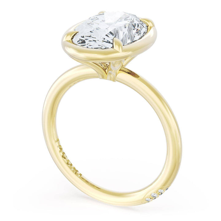 Oval Solitaire Engagement Ring