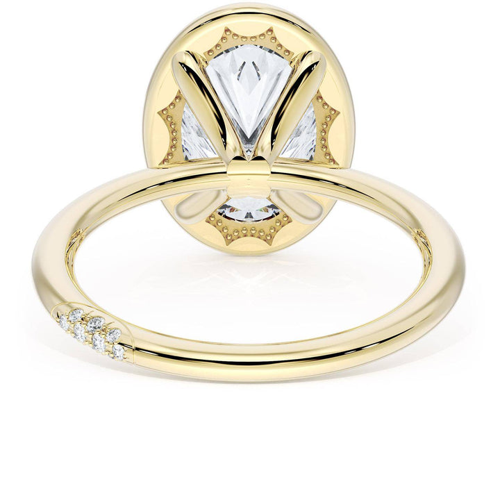 Oval Solitaire Engagement Ring