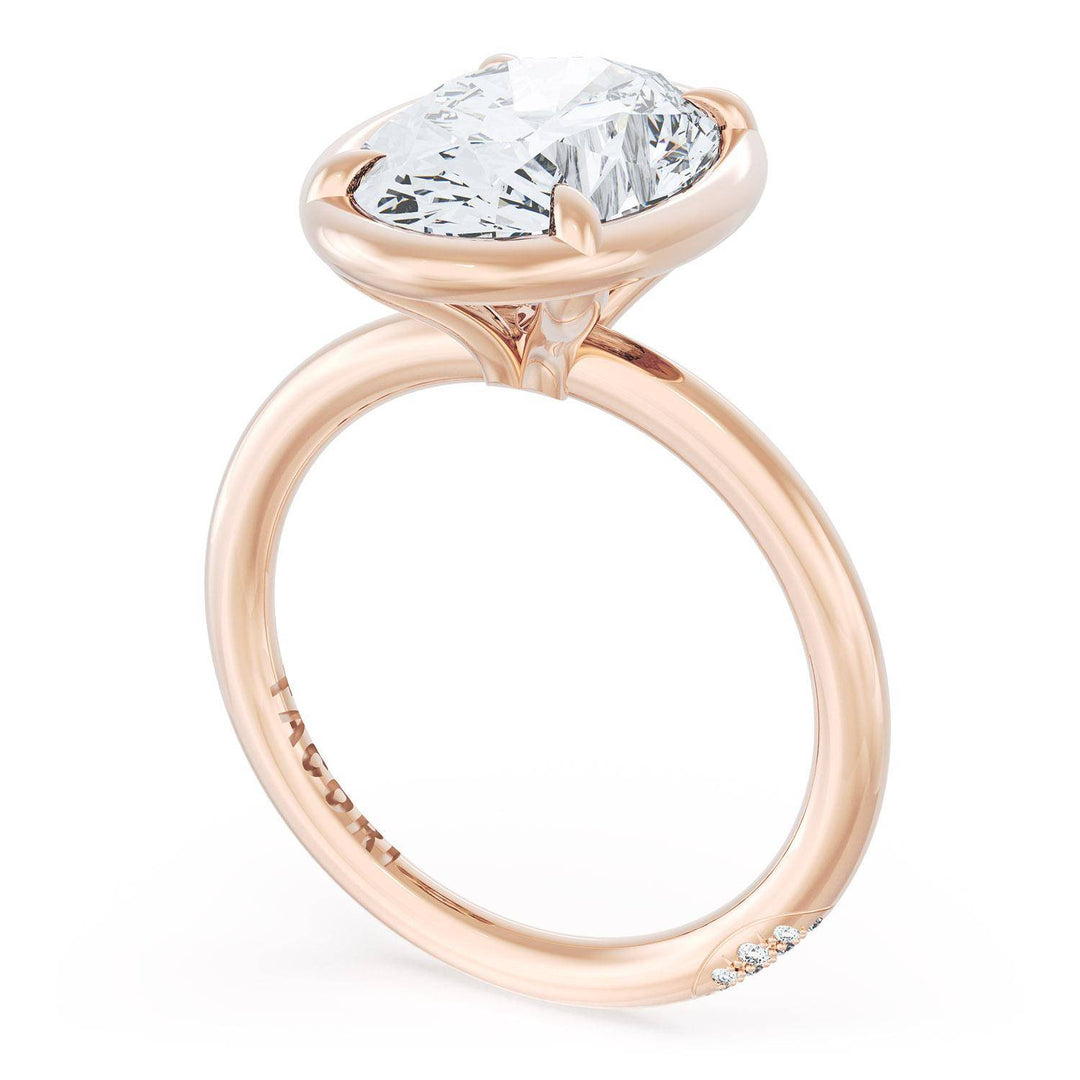 Oval Solitaire Engagement Ring