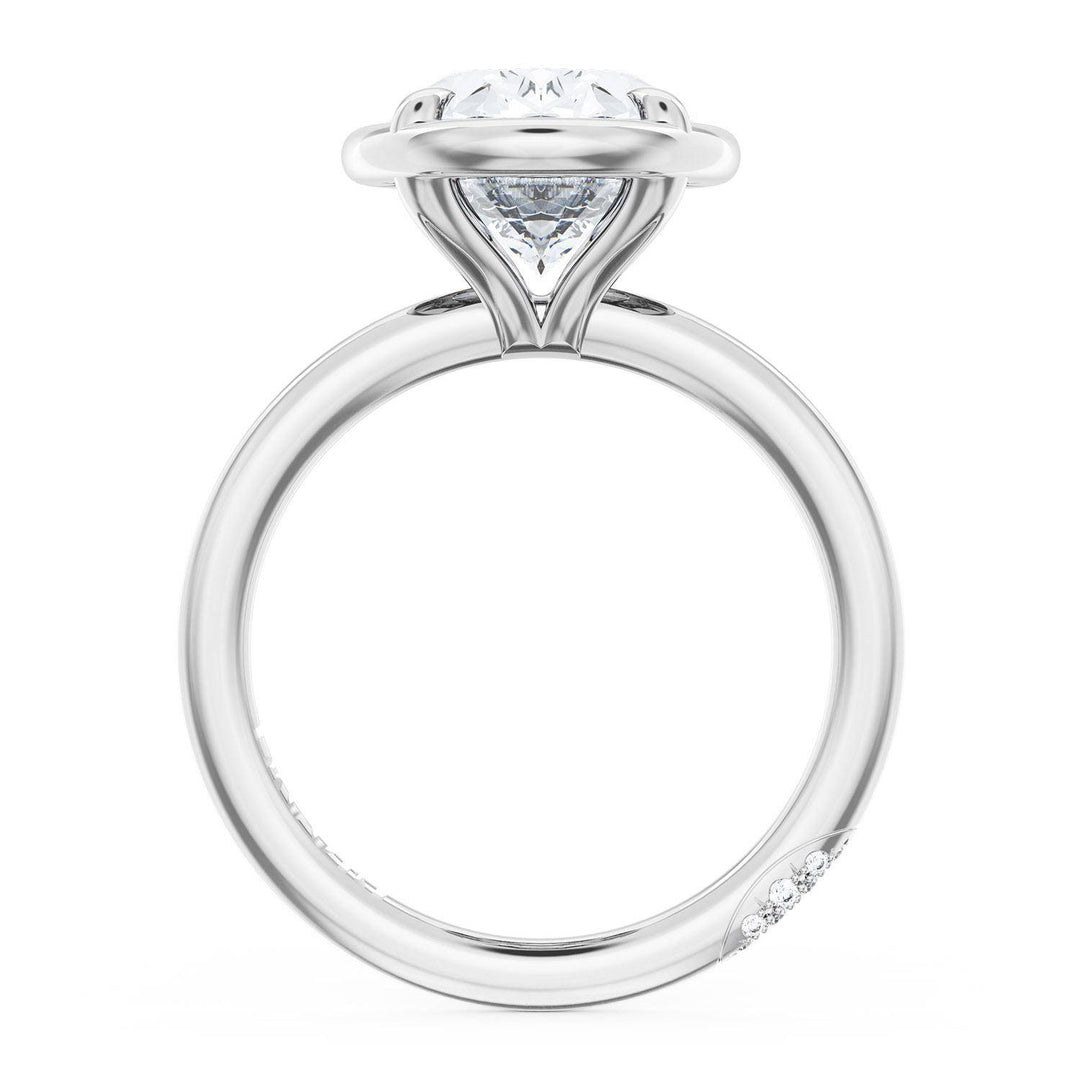 Oval Solitaire Engagement Ring